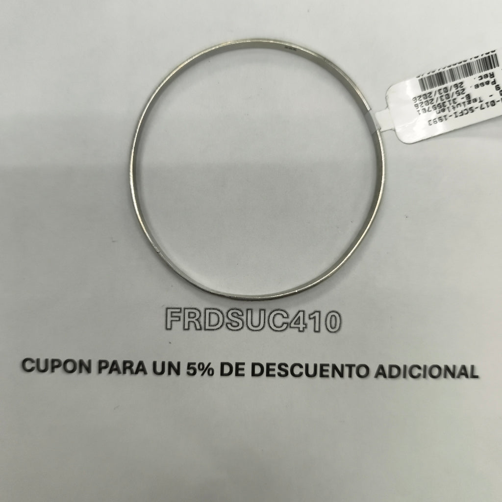 PULSERA RIGIDA PLATA 8,00 GRMS (SEMINUEVO)