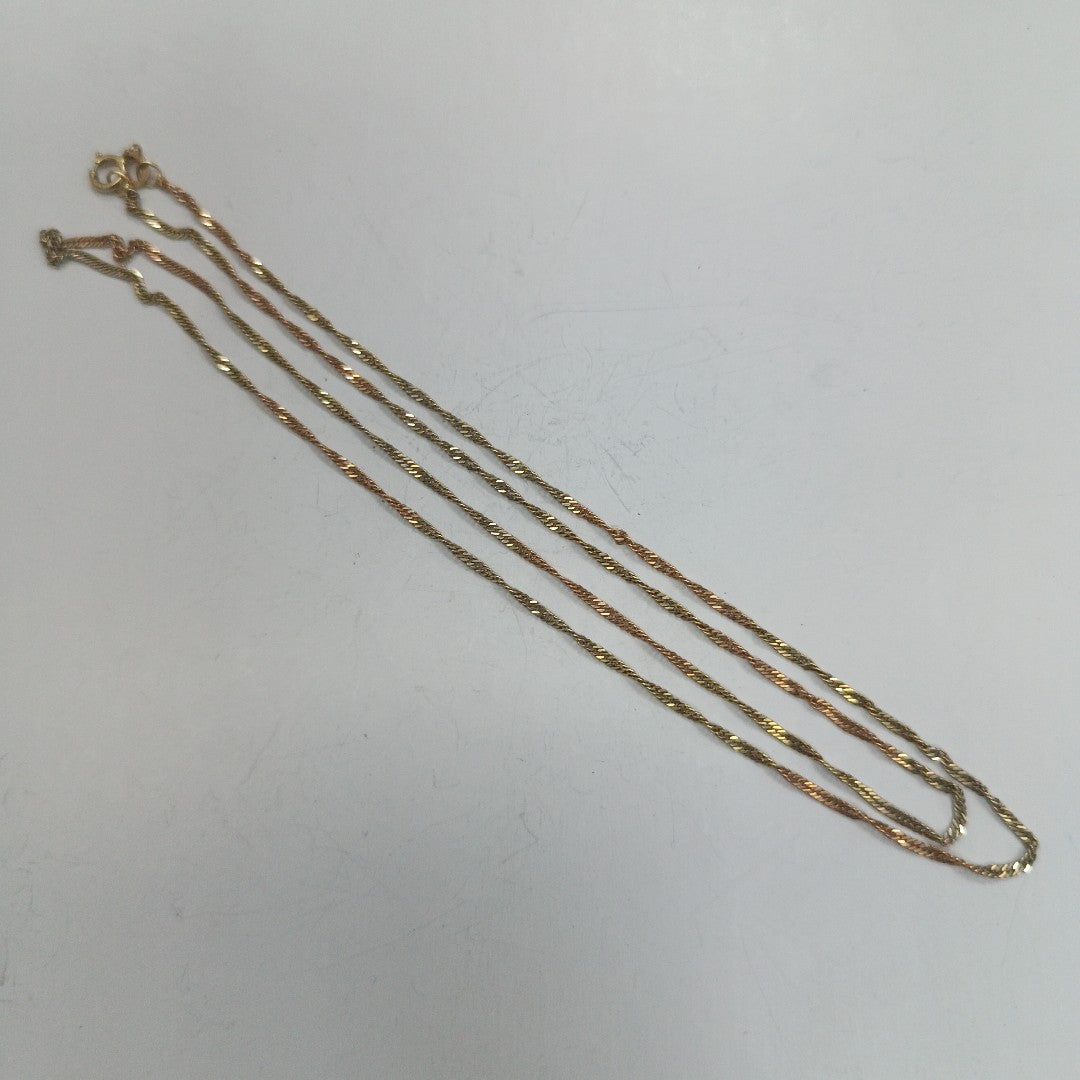 CADENA ORO 14 K 2,00 GRMS (SEMINUEVO)
