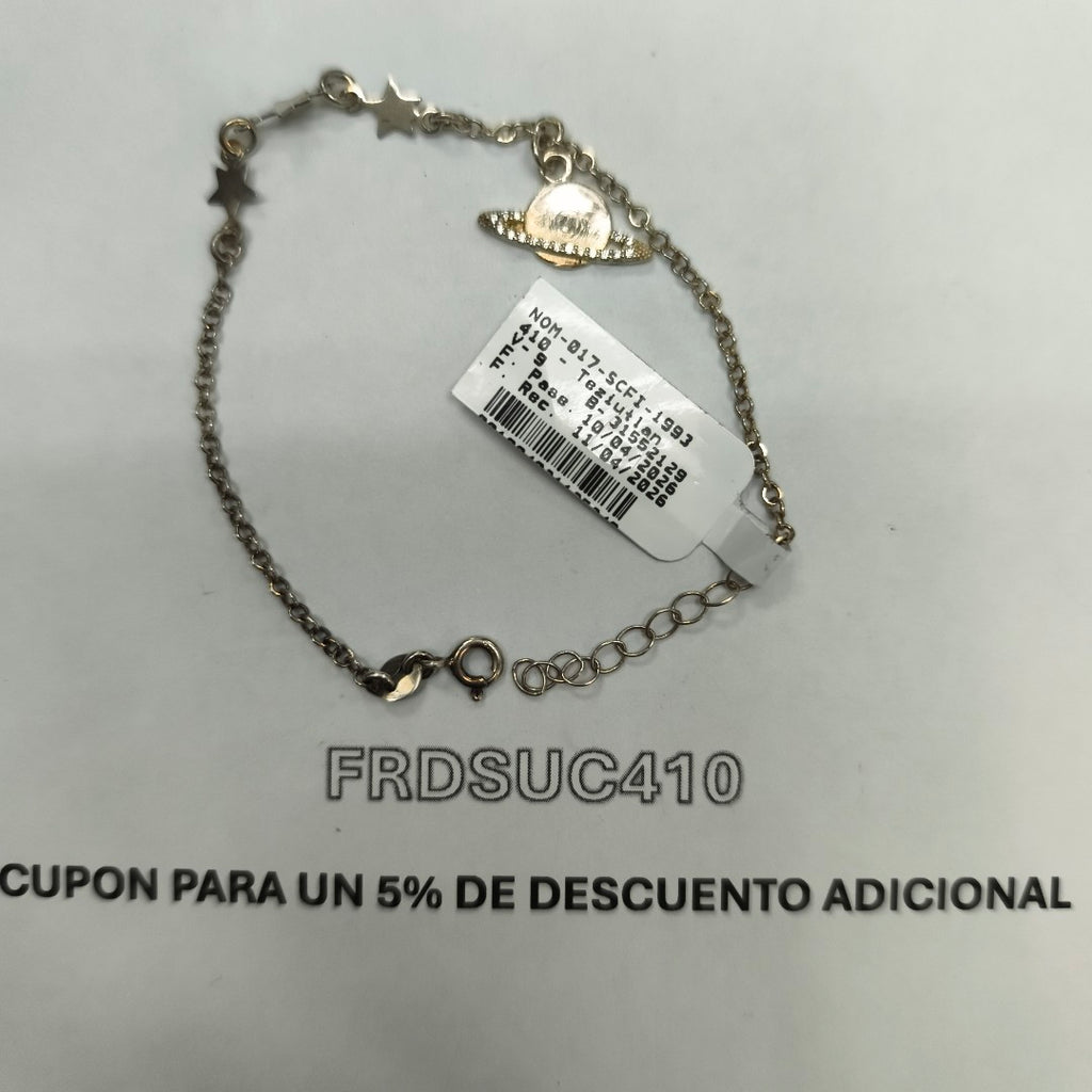 PULSERA PLATA 2.7 GRMS (SEMINUEVO)