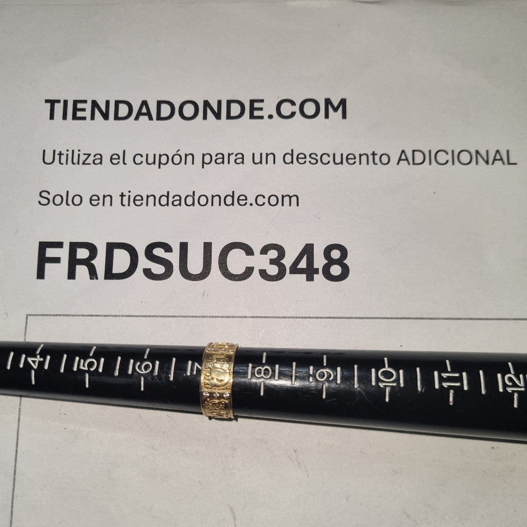 ARGOLLA ORO 14 K 3.9 GRMS (SEMINUEVO)