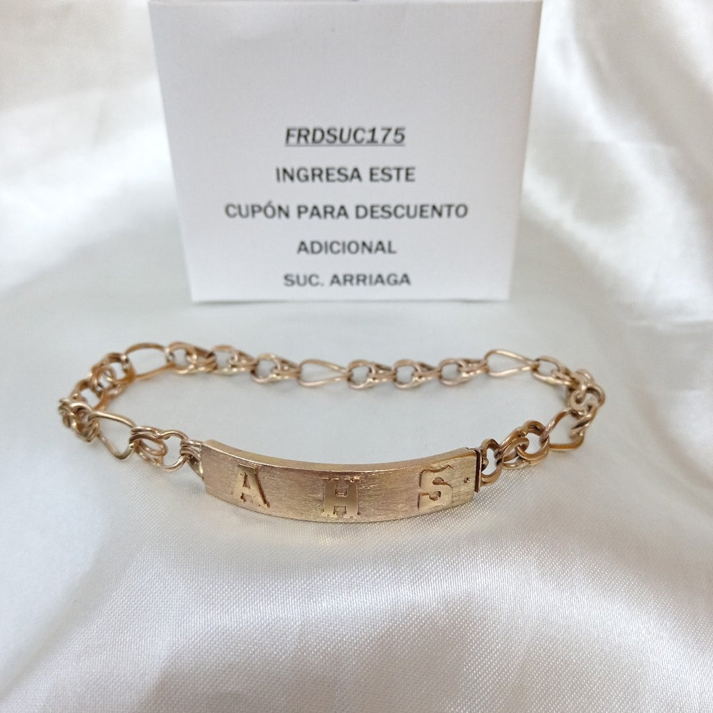 ESCLAVA ORO 10 K 17.3 GRMS (SEMINUEVO)