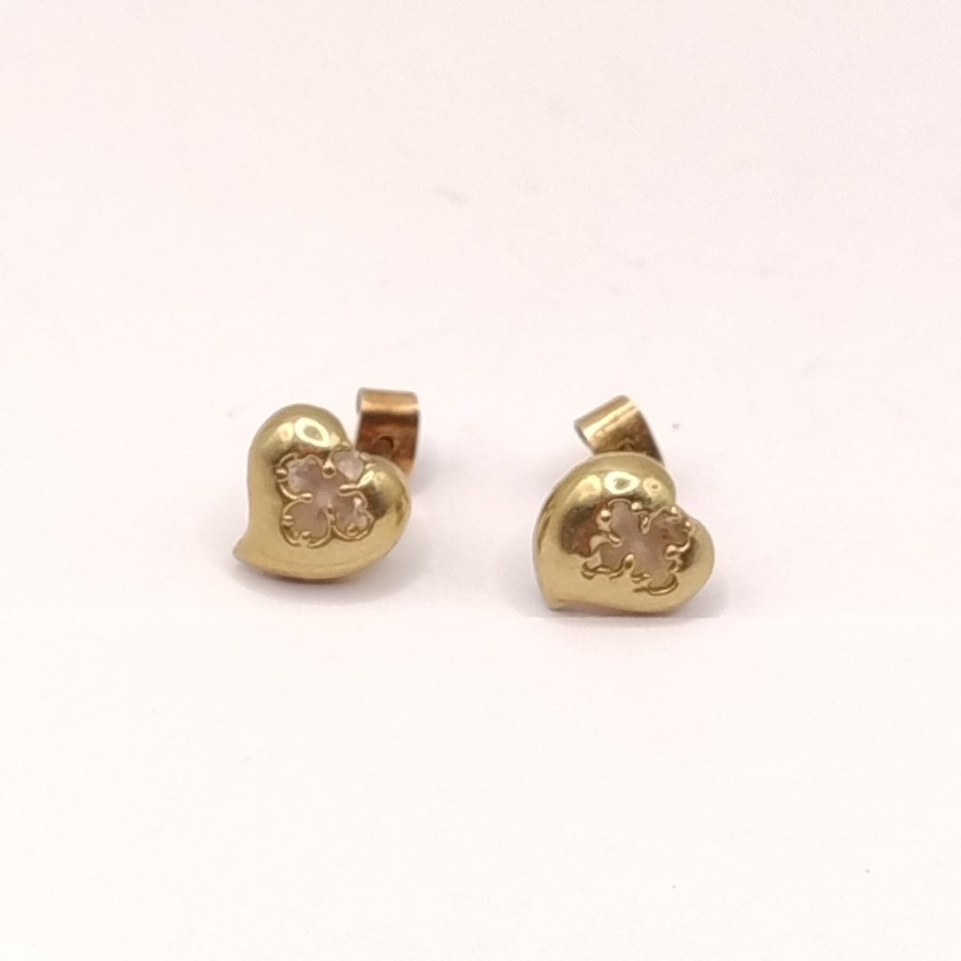 BROQUELES PAR ORO 10 K 2,40 GRMS (SEMINUEVO)