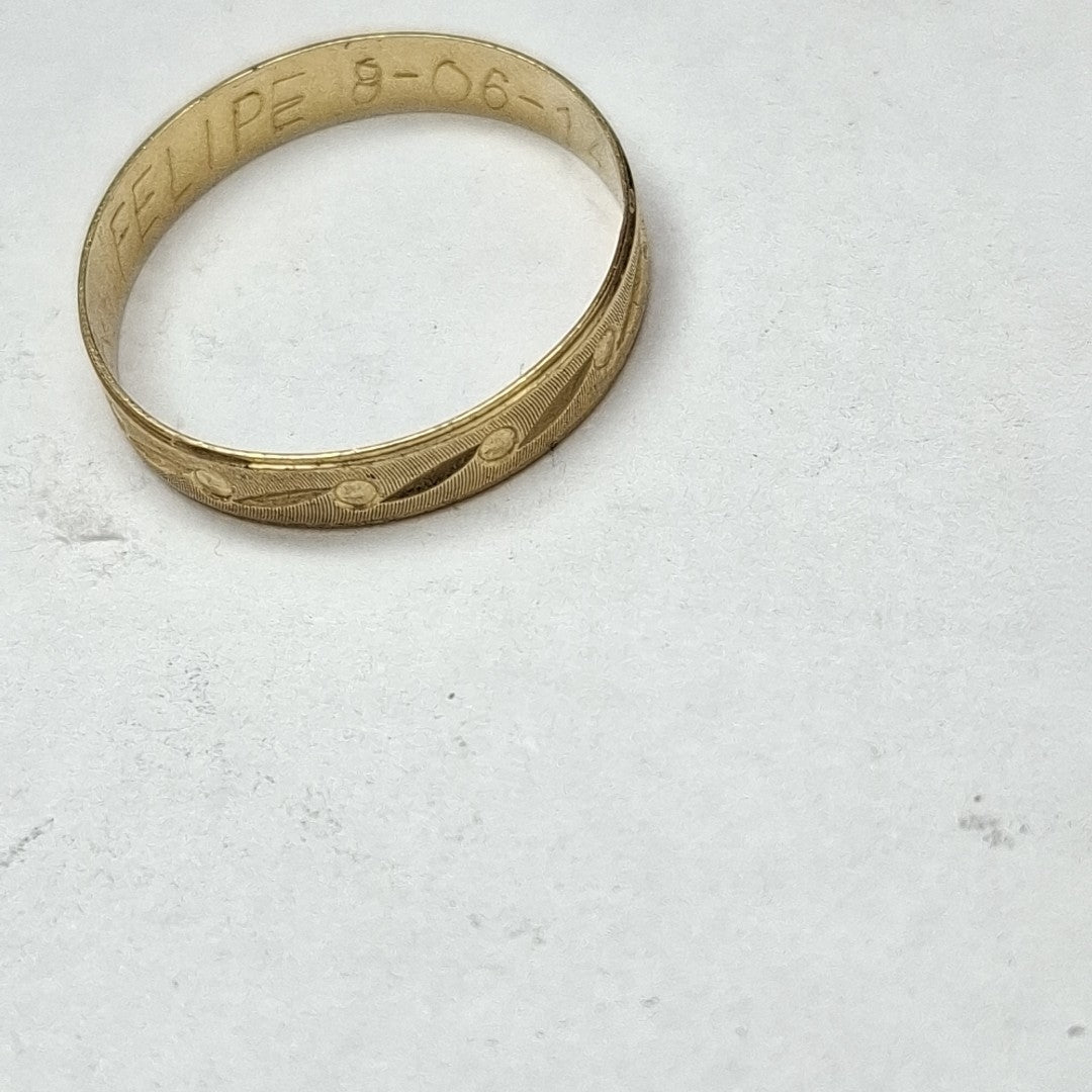 ARGOLLA ORO 8 K 0,90 GRMS (SEMINUEVO)