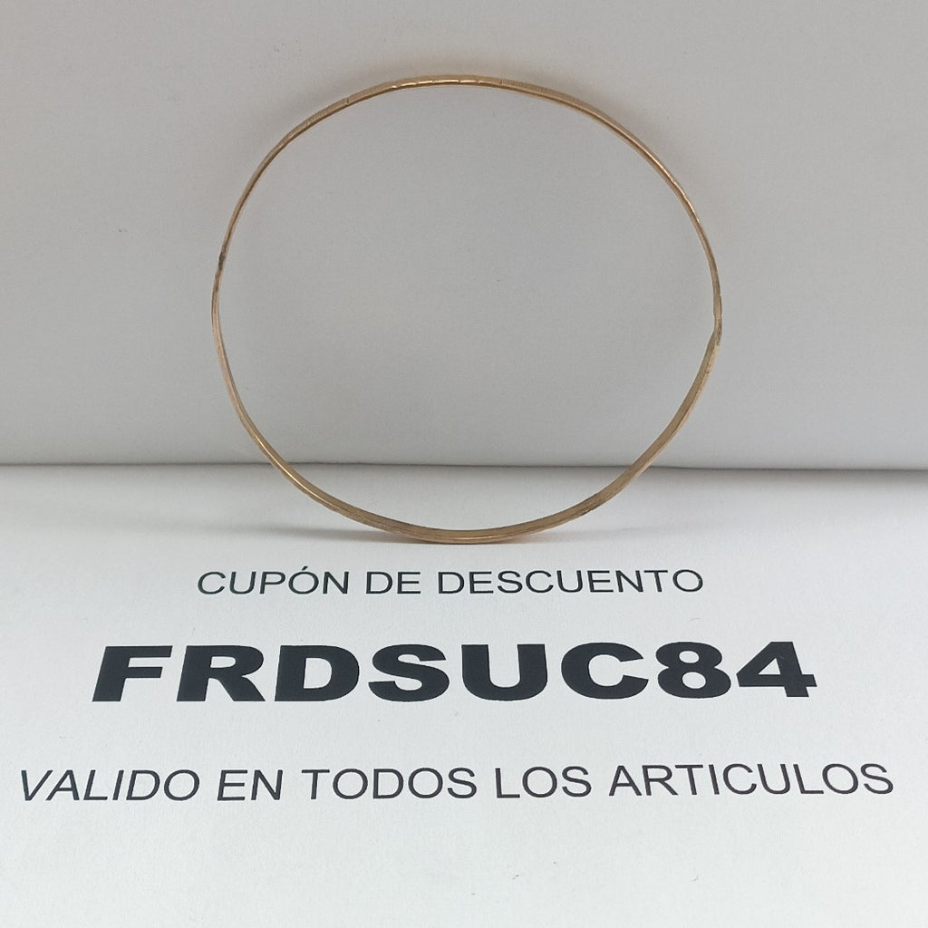 PULSERA RIGIDA ORO 8 K 7,40 GRMS (SEMINUEVO)