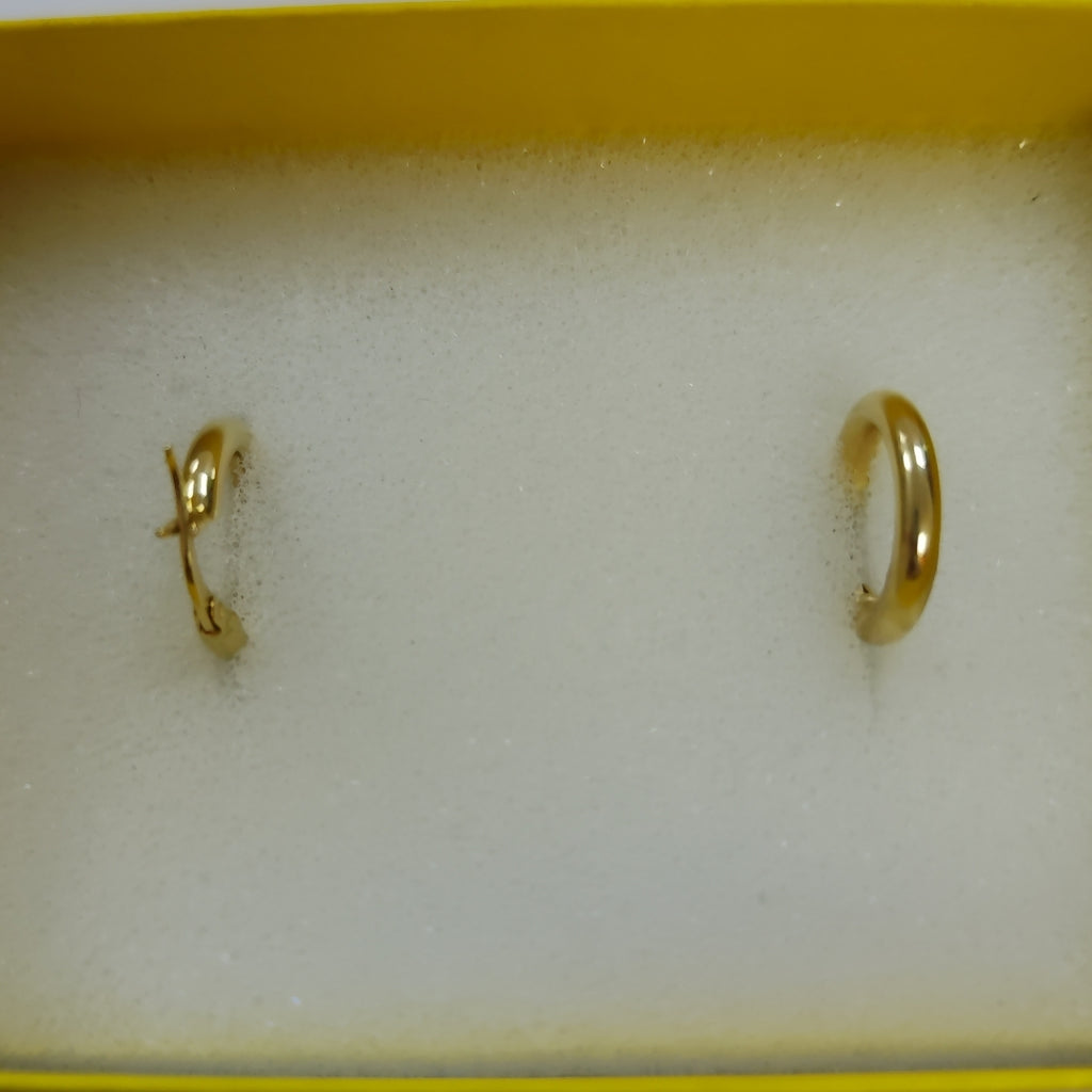 ARRACADAS PAR ORO 14 K 1,40 GRMS (SEMINUEVO)