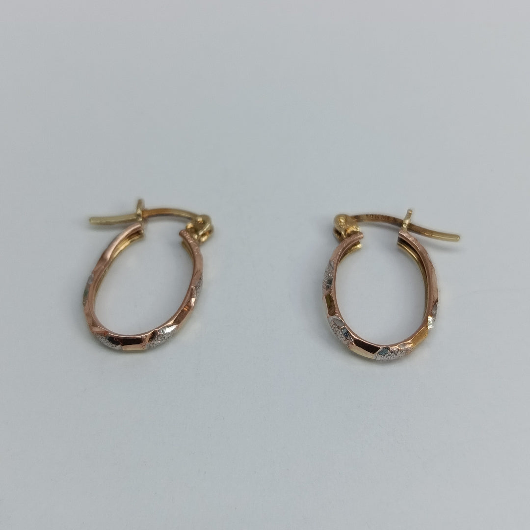 ARETES PAR ORO 14 K 1,40 GRMS (SEMINUEVO)