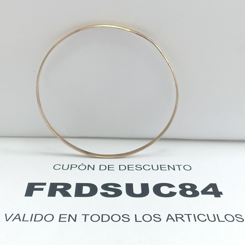 PULSERA RIGIDA ORO 8 K 8,50 GRMS (SEMINUEVO)
