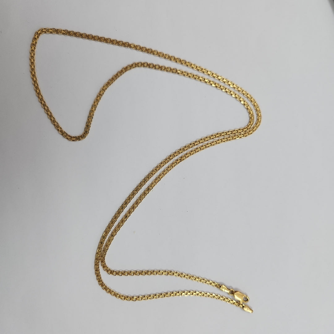 CADENA ORO 14 K 8.9 GRMS (SEMINUEVO)