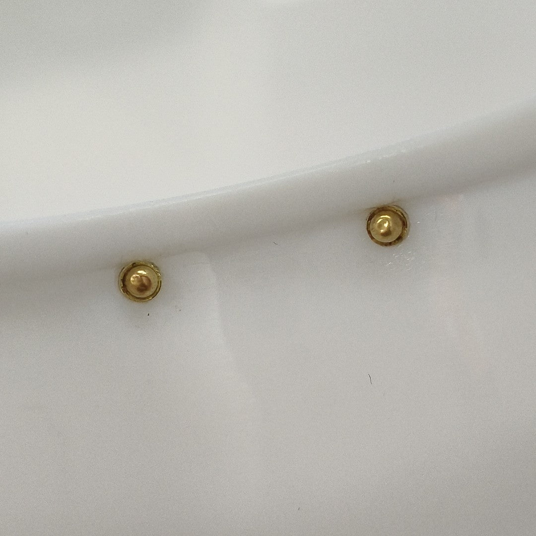 BROQUELES PAR ORO 10 K 0,40 GRMS (SEMINUEVO)