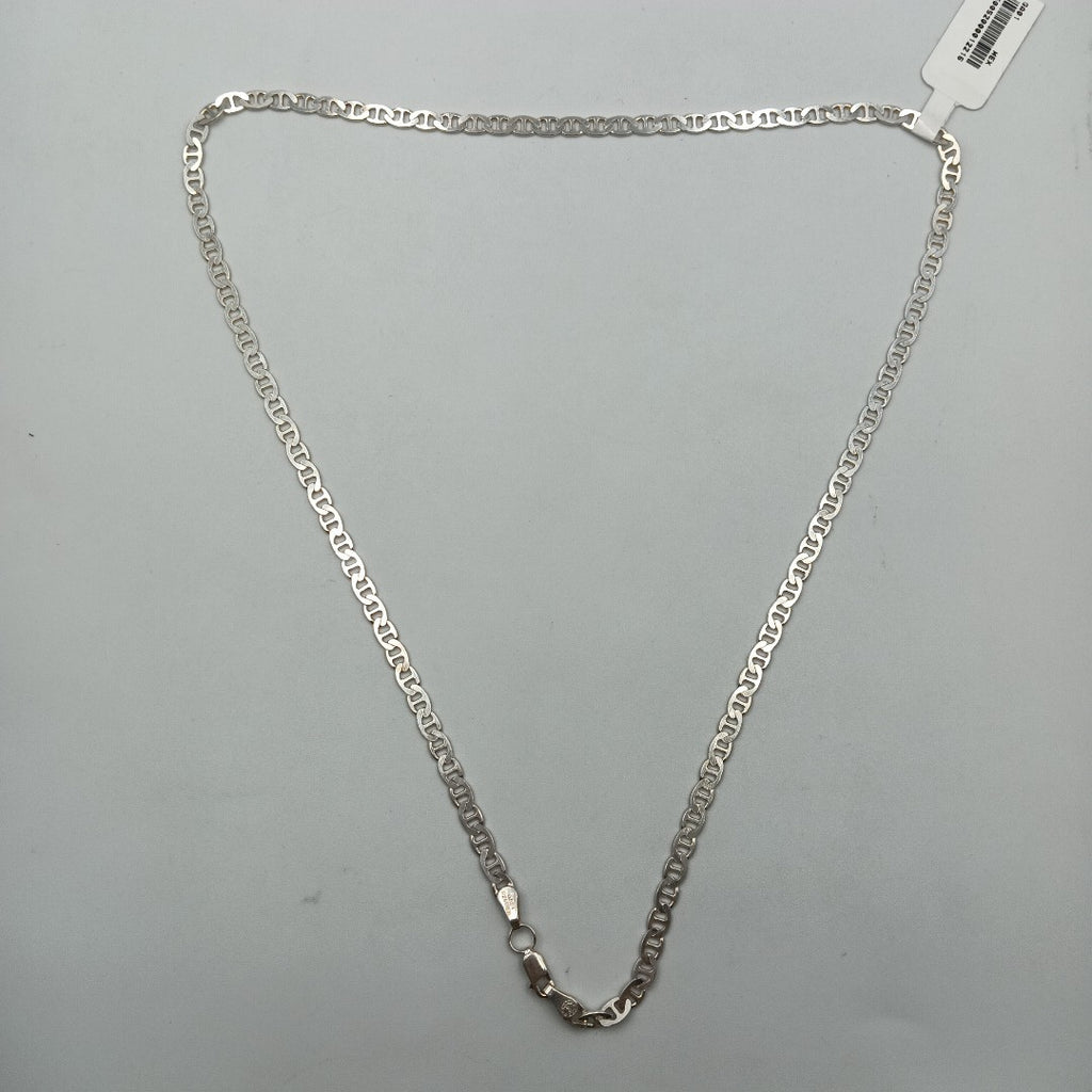 CADENA TEJIDO GUCHI PLATA .925 55 CM 12.4 GR (NUEVO)