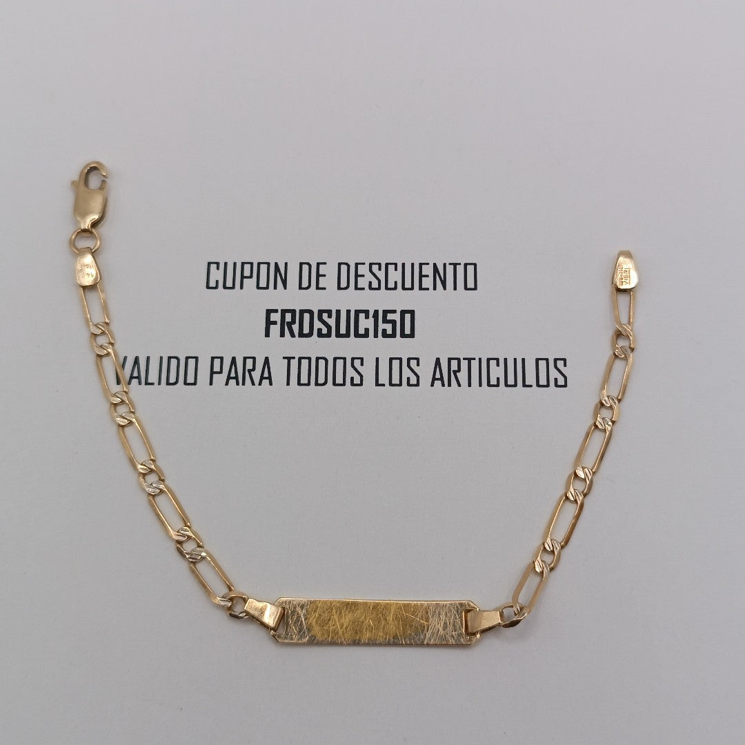 ESCLAVA ORO 14 K 2.7 GRMS (SEMINUEVO)