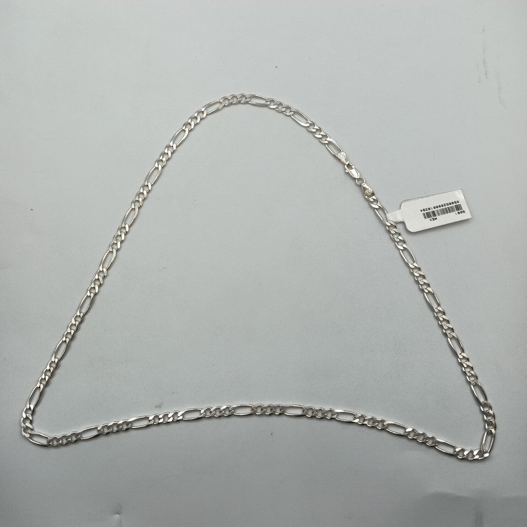 CADENA TEJIDO 3X1 PLATA .925 60 CM 18.2 GR (NUEVO)