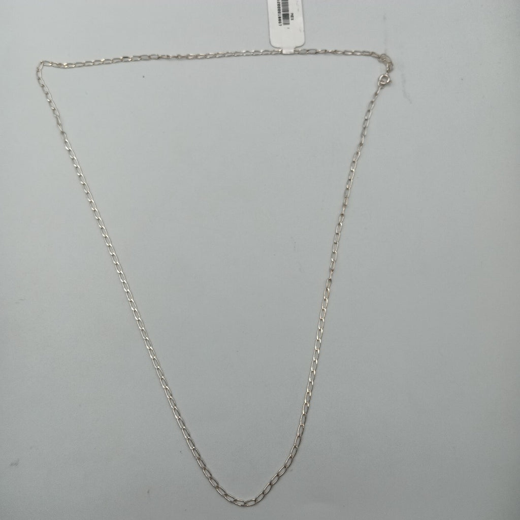CADENA TEJIDO ESLABONES PLATA .925 55 CM 2.9 GR (NUEVO)