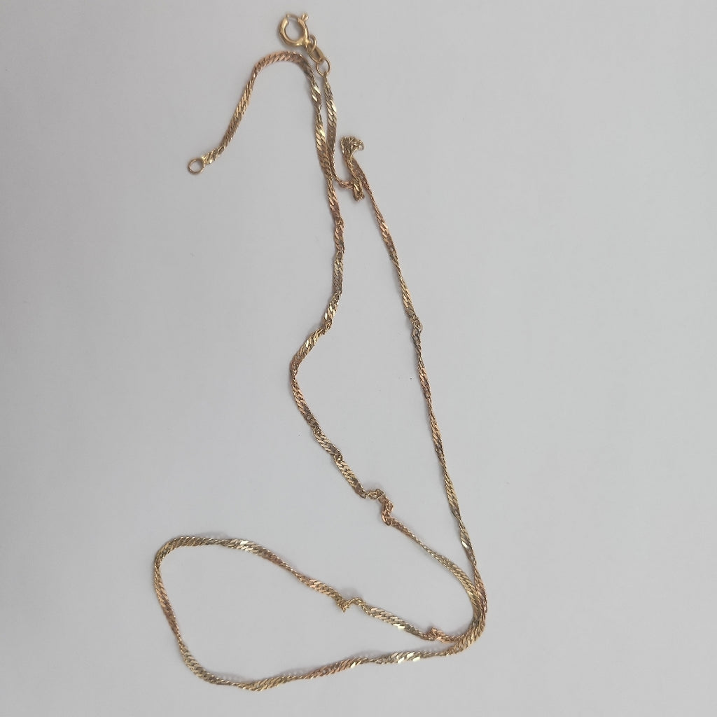 CADENA ORO 14 K 4,40 GRMS (SEMINUEVO)