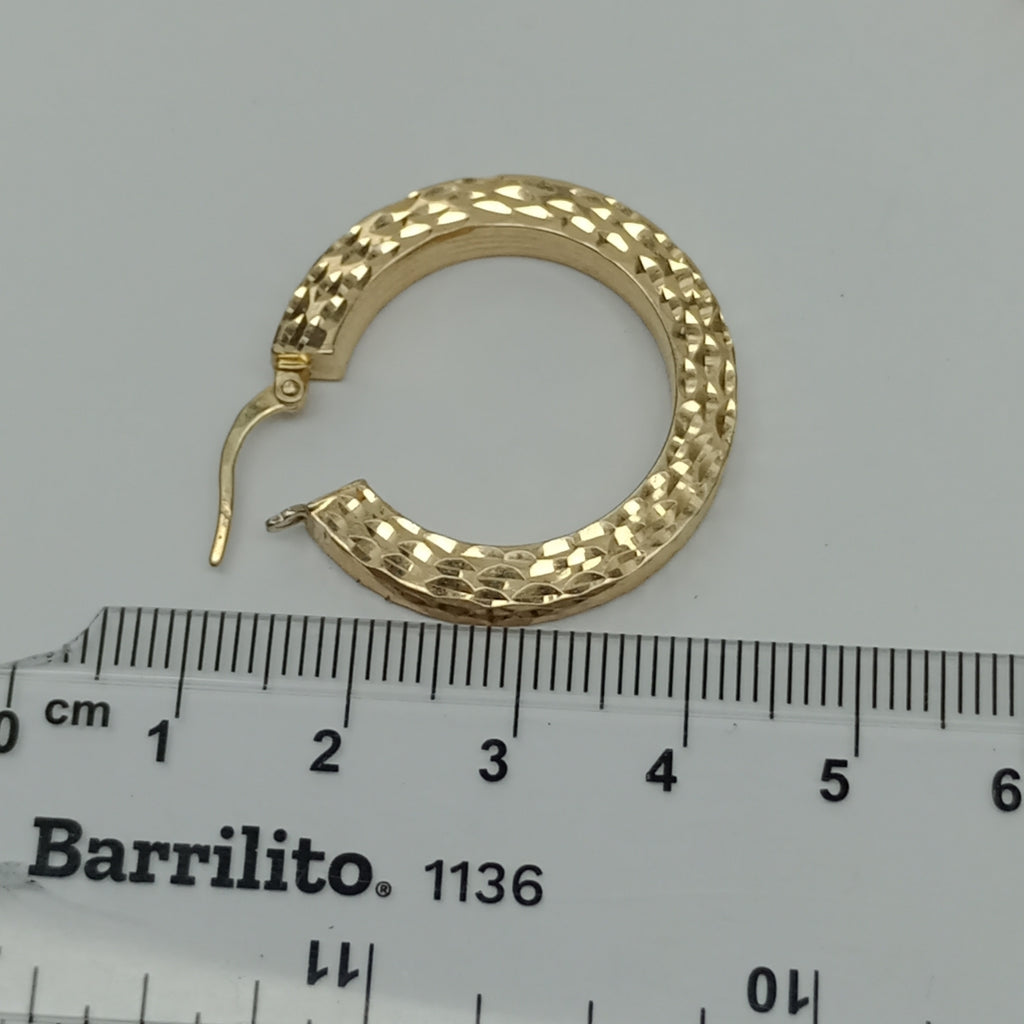 ARRACADAS PAR ORO 14 K 5.7 GRMS (SEMINUEVO)