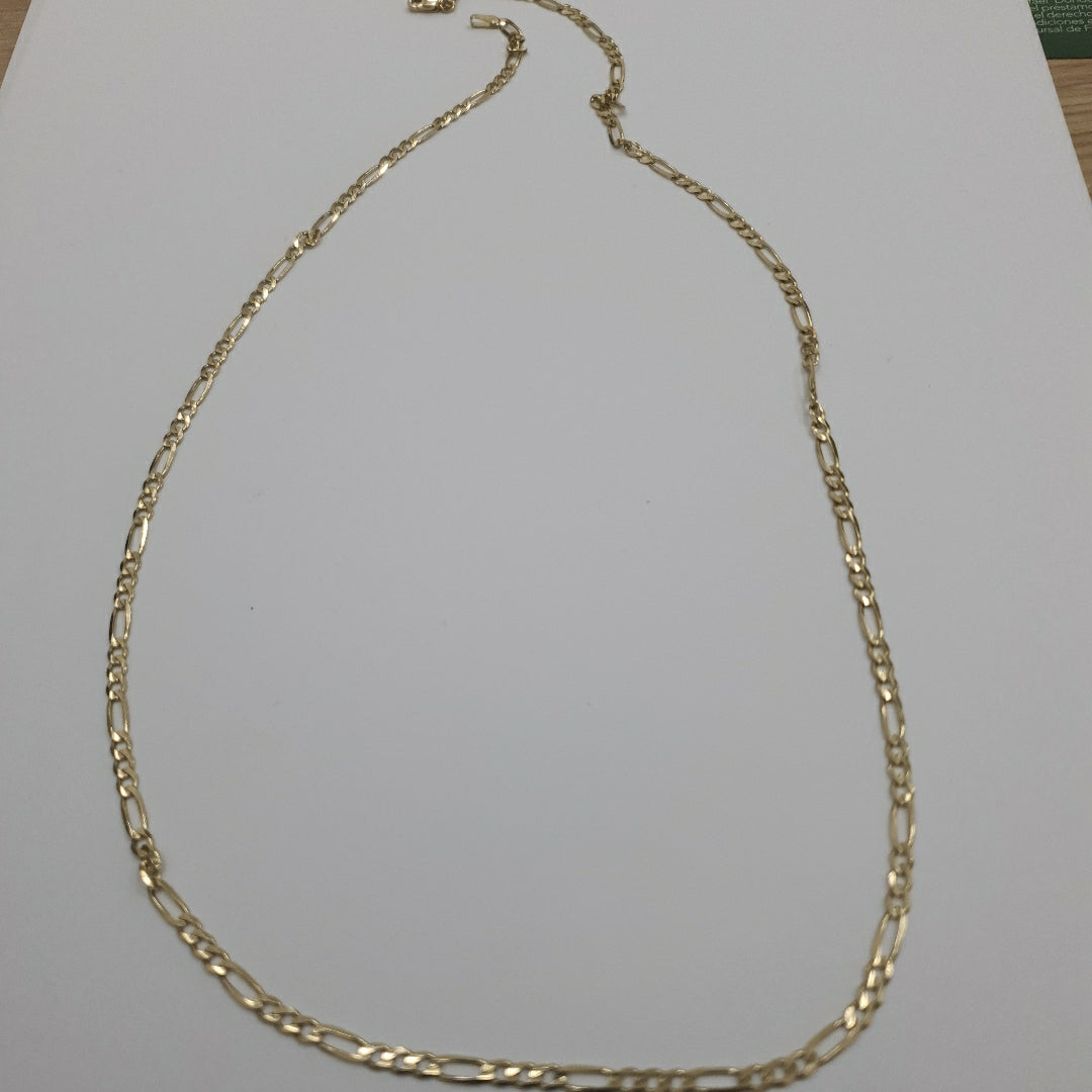 CADENAS 3X1 ORO 14K 60 CM 7.9 GR (NUEVO)