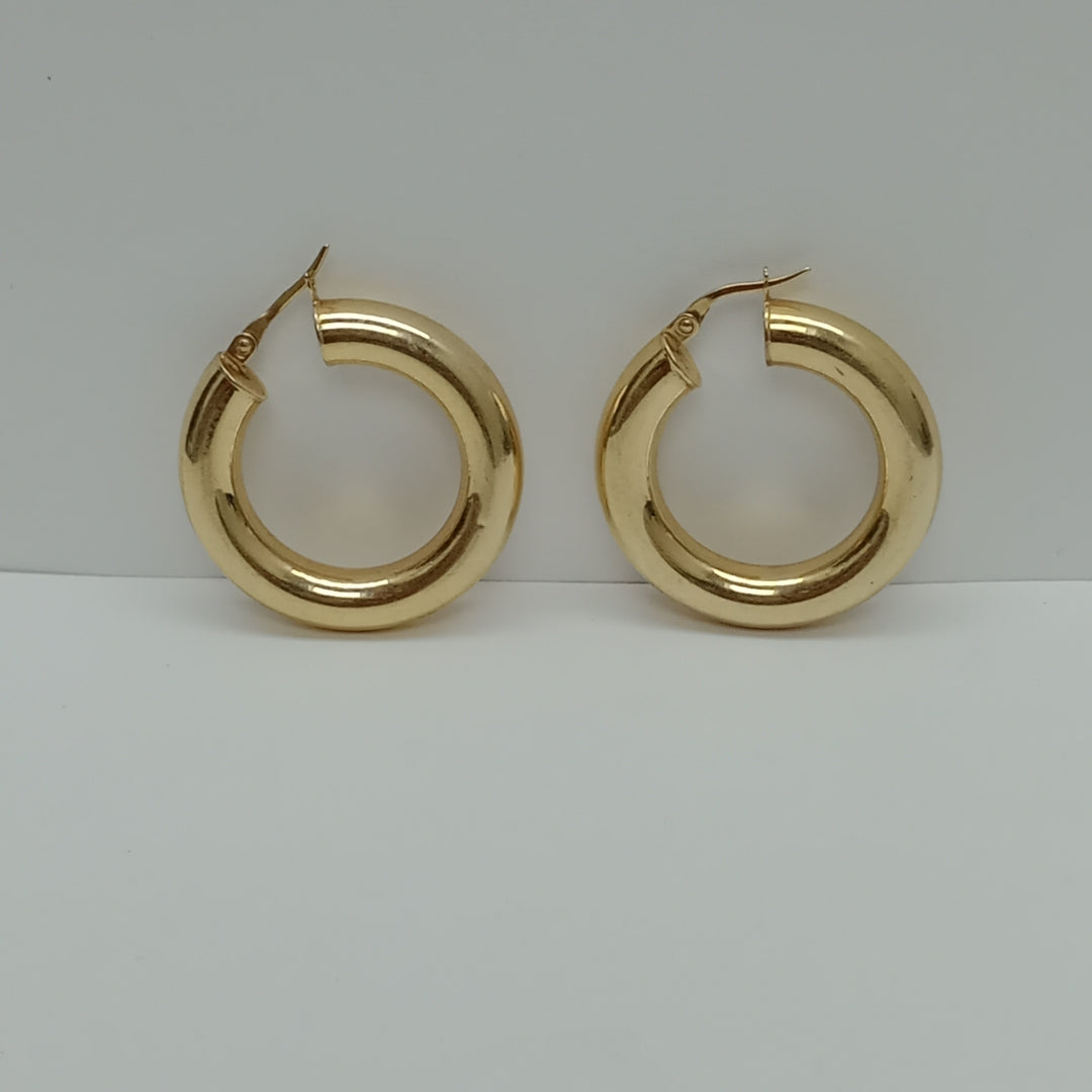 ARRACADAS PAR ORO 10 K 5.2 GRMS (SEMINUEVO)