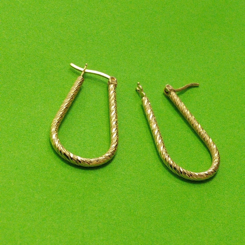 ARRACADAS PAR ORO 14 K 2.3 GRMS (SEMINUEVO)