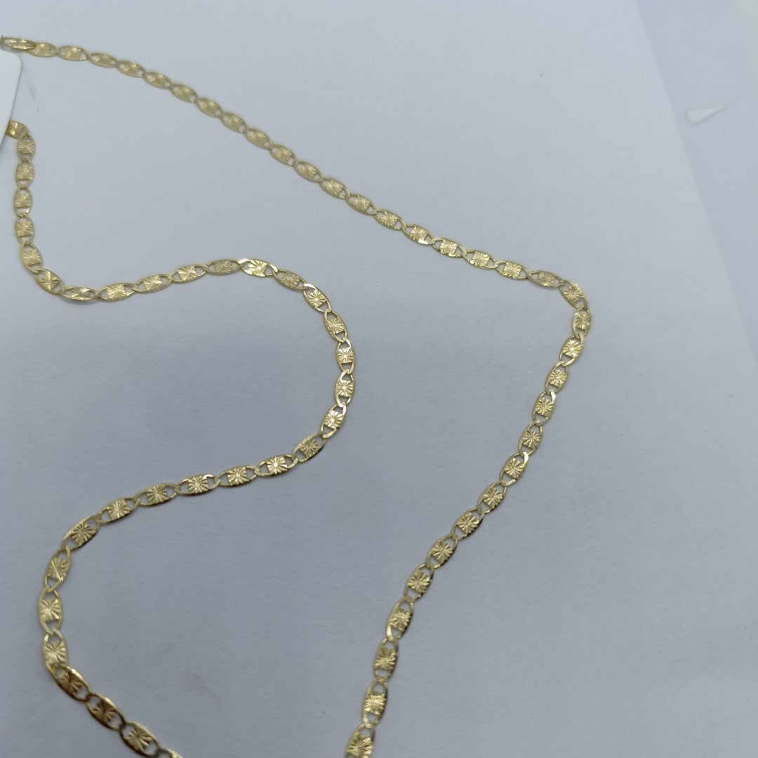 CADENAS GUCHI ORO 14K 55 CM 7.1 GR (NUEVO)