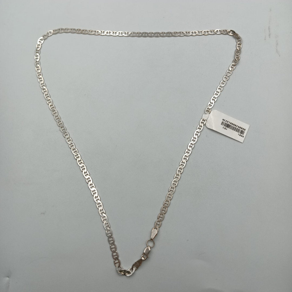 CADENA TEJIDO GUCHI PLATA .925 55 CM 12.6 GR (NUEVO)