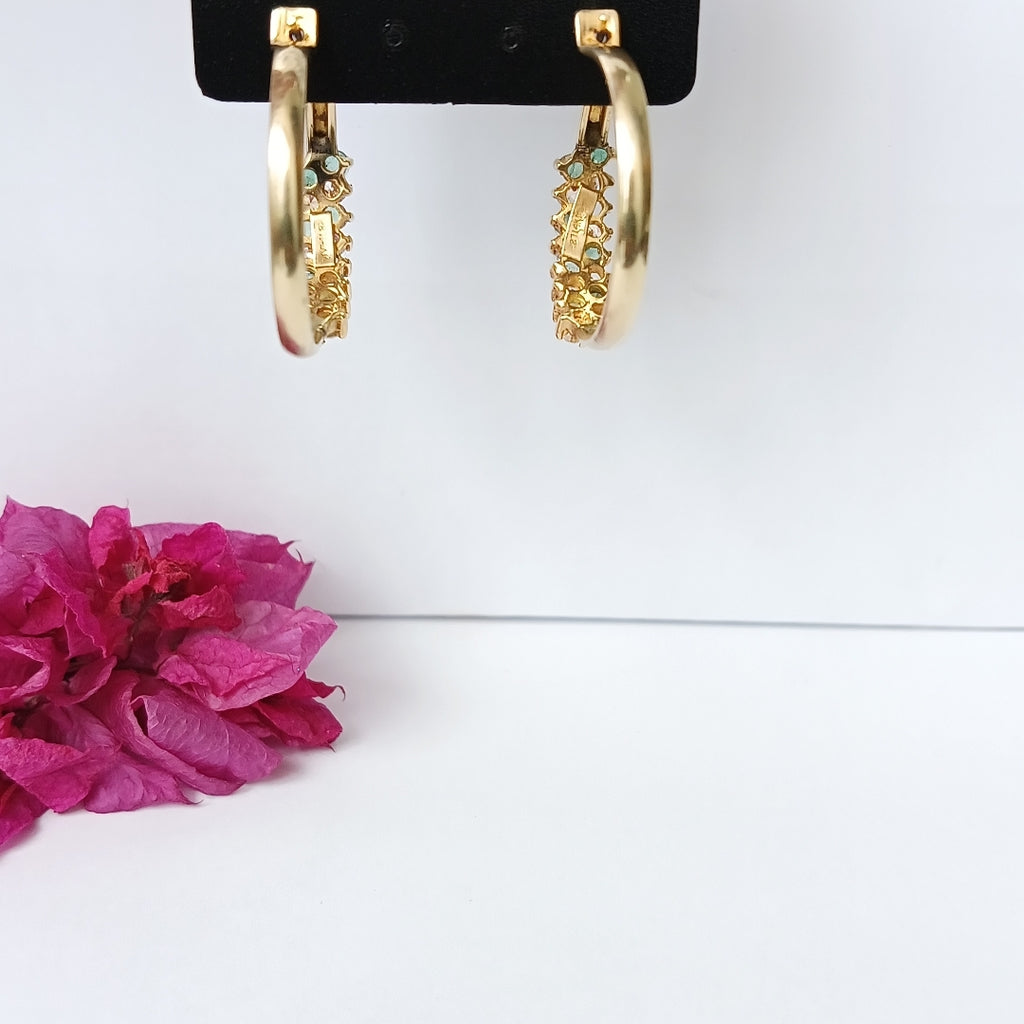 ARRACADAS PAR ORO 14 K 5,00 GRMS (SEMINUEVO)