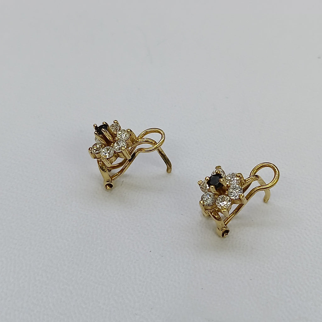 ARETES PAR ORO 14 K 3.5 GRMS (SEMINUEVO)