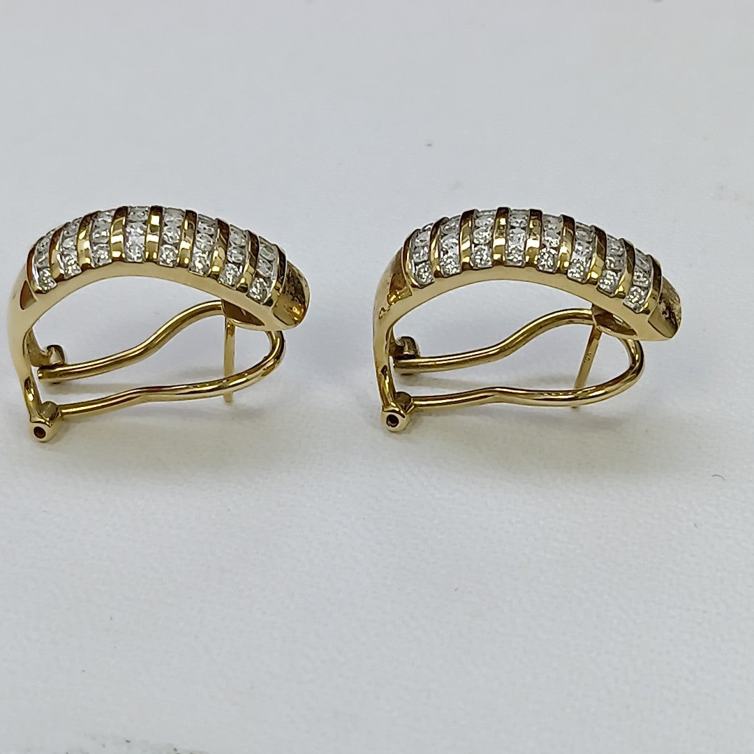 ARETES PAR ORO 10 K 5.4 GRMS (SEMINUEVO)