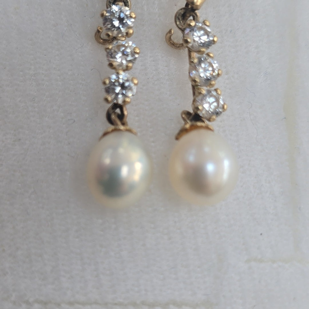 ARETES PAR ORO 8 K 2.1 GRMS (SEMINUEVO)