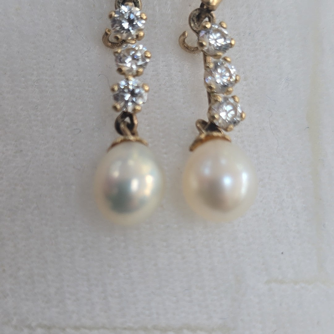 ARETES PAR ORO 8 K 2.1 GRMS (SEMINUEVO)
