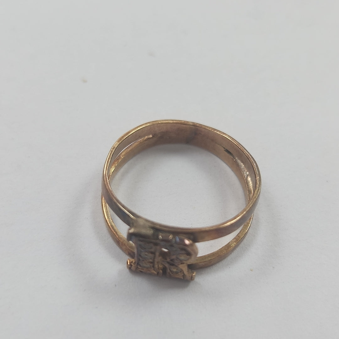 ANILLO ORO 14 K 2,40 GRMS (SEMINUEVO)