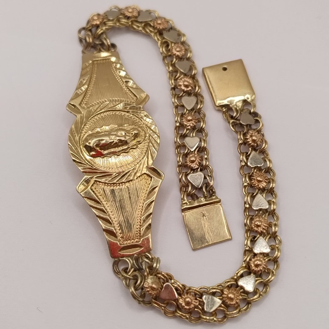 ESCLAVA ORO 14 K 15.6 GRMS (SEMINUEVO)