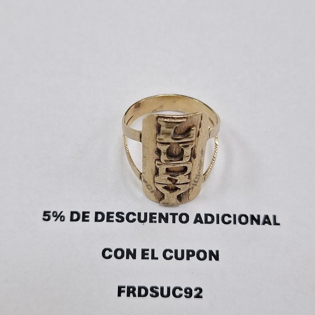 ANILLITO ORO 10 K 4.6 GRMS (SEMINUEVO)