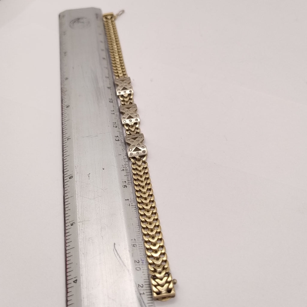 ESCLAVA ORO 14 K 17.7 GRMS (SEMINUEVO)
