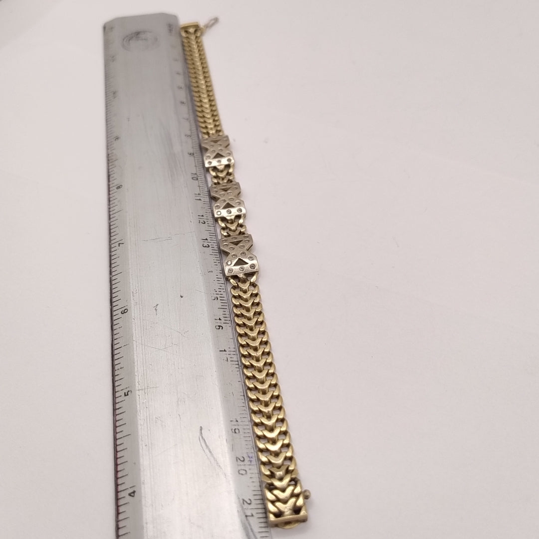 ESCLAVA ORO 14 K 17.7 GRMS (SEMINUEVO)