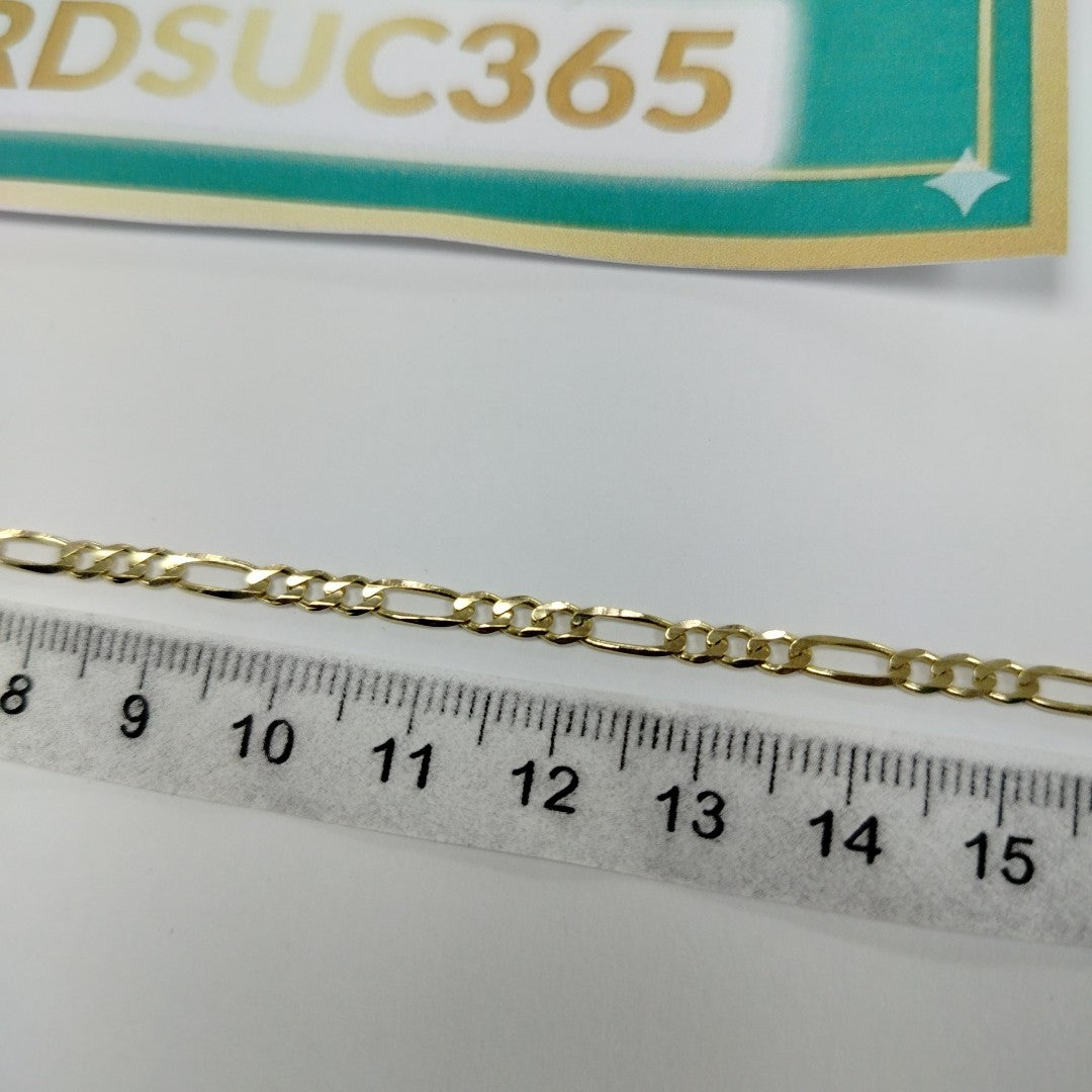 PULSERAS 3X1 ORO 14K 18 CM 2.9 GR (NUEVO)