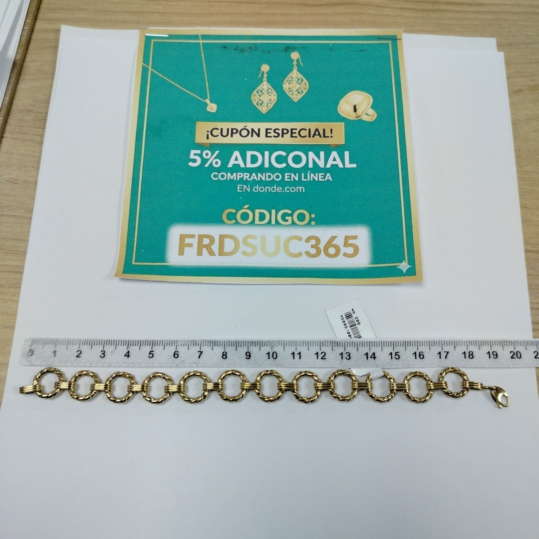 PULSERAS DAMA ORO 10K 13.2 (NUEVO)