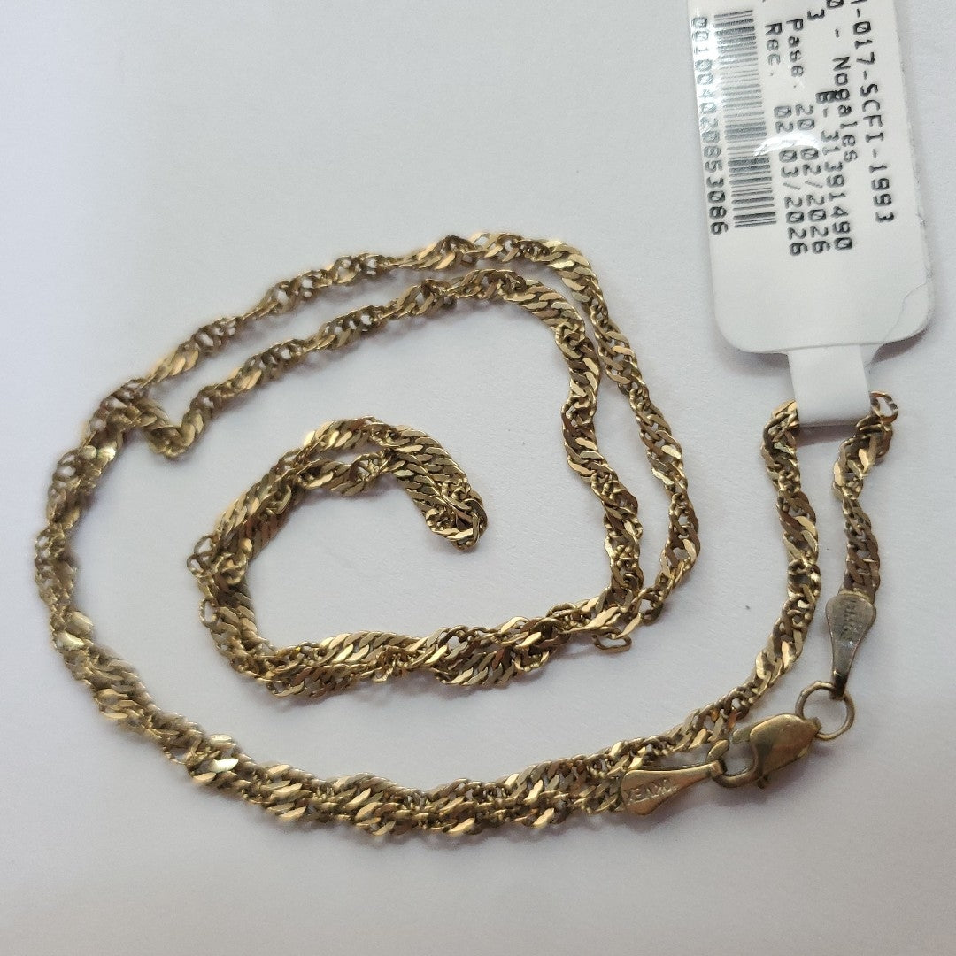CADENA ORO 10 K 4.2 GRMS (SEMINUEVO)
