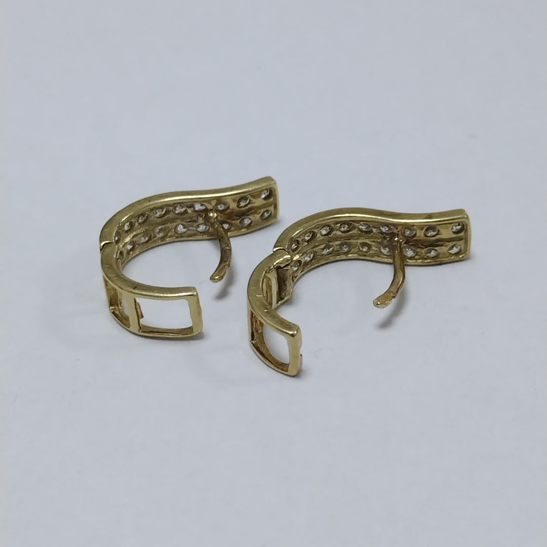 ARRACADAS PAR ORO 10 K 2.2 GRMS (SEMINUEVO)