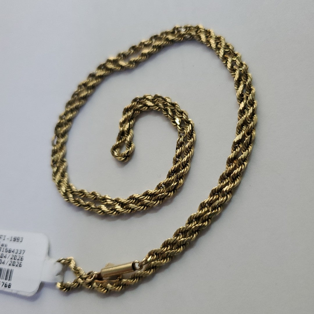 CADENA ORO 10 K 8.8 GRMS (SEMINUEVO)