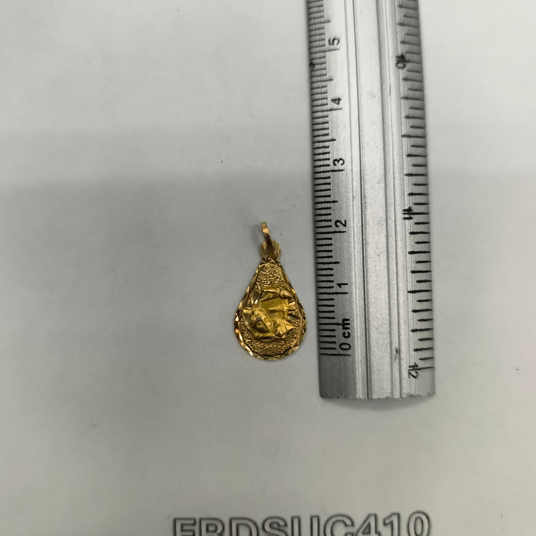 MEDALLA RELIGIOSA ORO 14 K 1.1 GRMS (SEMINUEVO)