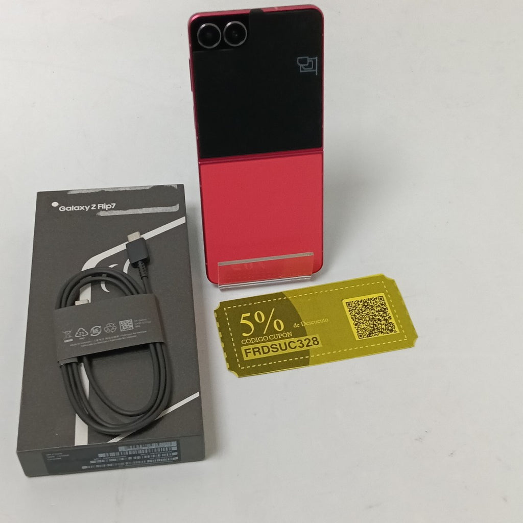 CELULAR SAMSUNG GALAXY Z FLIP 7 SM-F766B (2025) 512 GB 12 GB RAM (SEMINUEVO)