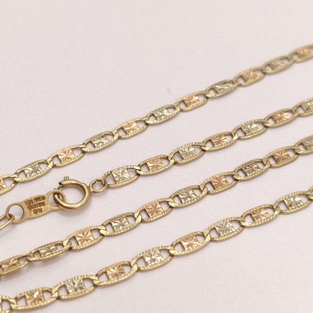 CADENA ORO, ORO COMBINADO 10 K 6.5 GRMS (SEMINUEVO)