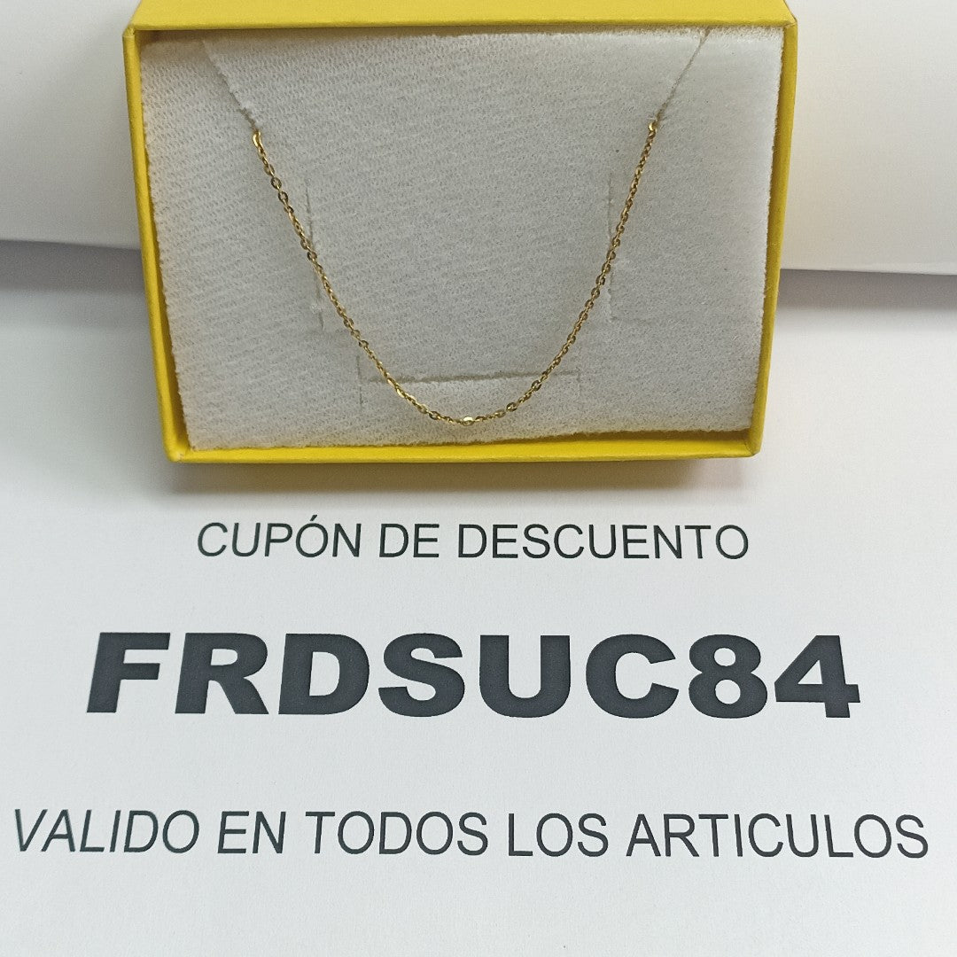 CADENA ORO 14 K 2 GRMS (SEMINUEVO)