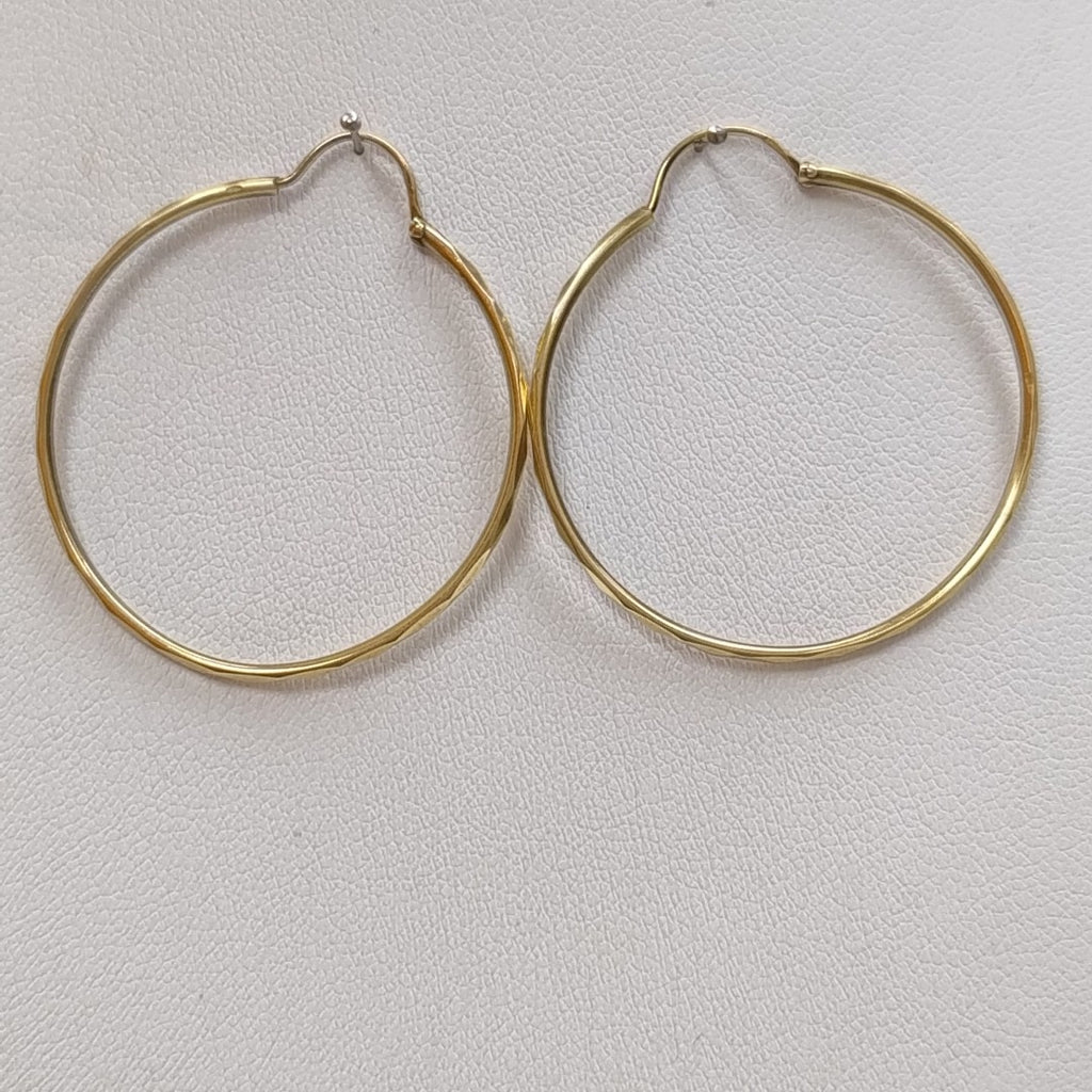 ARRACADAS PAR ORO 14 K 2.4 GRMS (SEMINUEVO)