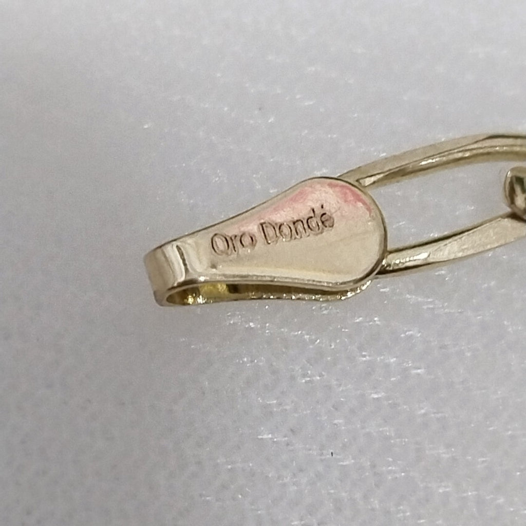 PULSERA TEJIDO 3X1 4.8G 21 CM 14K (NUEVO)