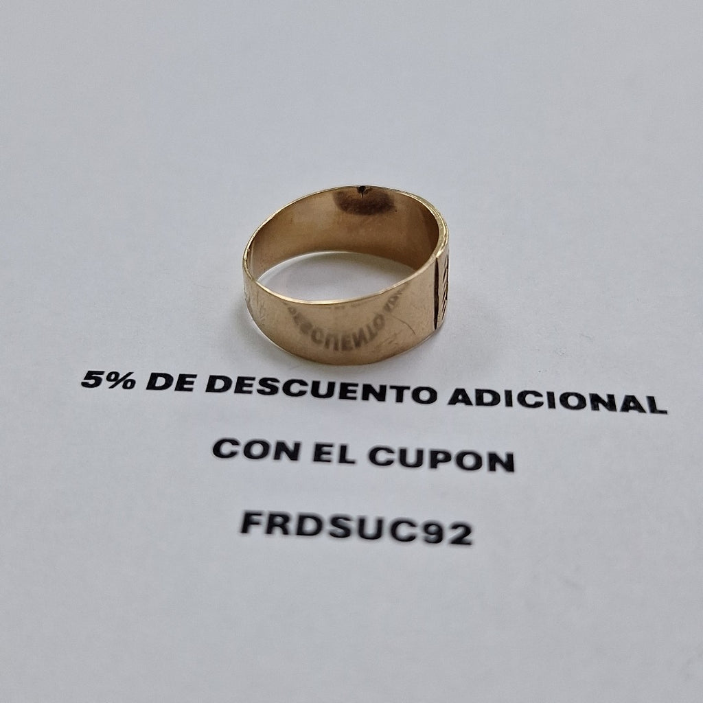 ANILLITO ORO 10 K 2.8 GRMS (SEMINUEVO)