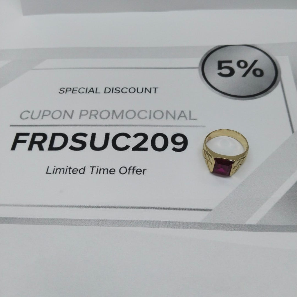 ANILLO ORO 10 K 6,80 GRMS (SEMINUEVO)