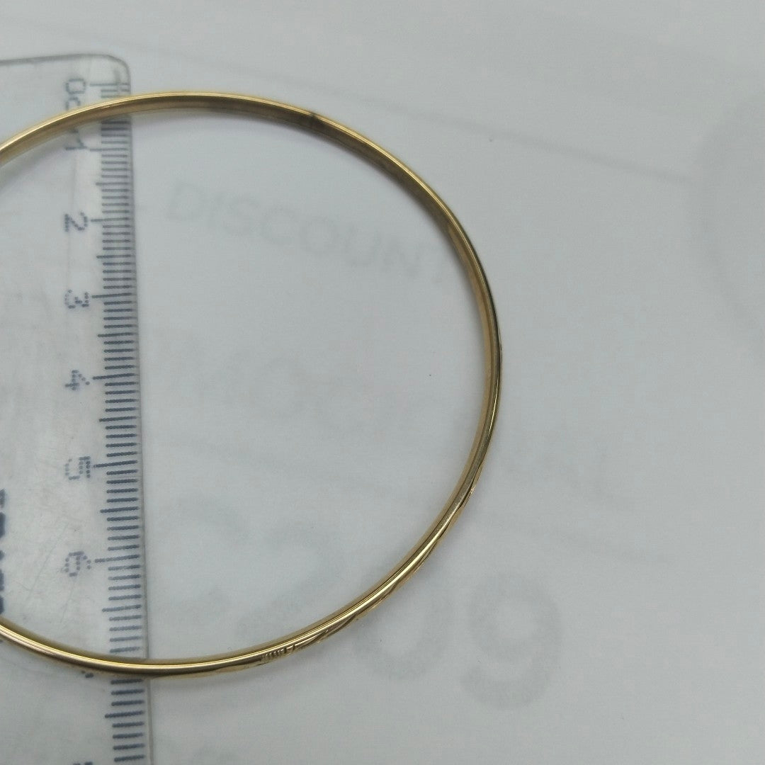 PULSERA RIGIDA ORO 8 K 3,90 GRMS (SEMINUEVO)