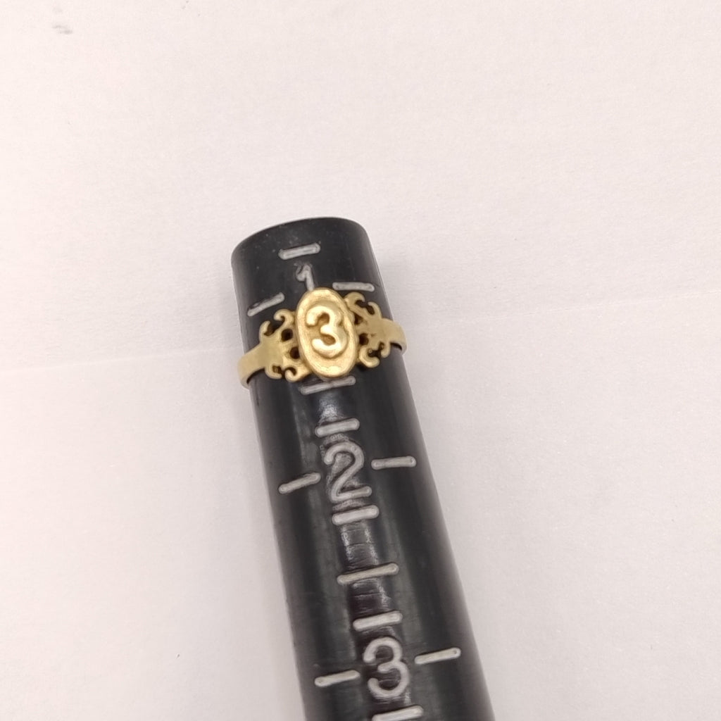 ANILLITO ORO 10 K 1,00 GRMS (SEMINUEVO)