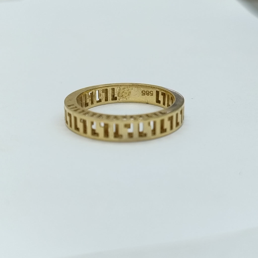 ANILLITO ORO 14 K 2.4 GRMS (SEMINUEVO)
